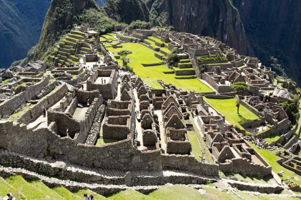  Machu Picchu, the ancient Inca city in the Andes, Peru 