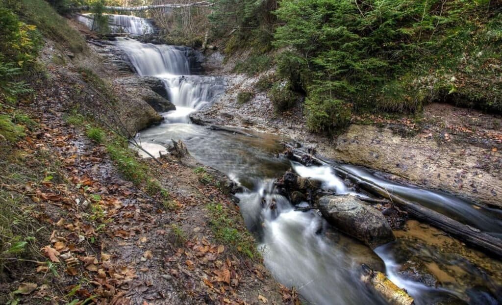 Northern Michigan UP Waterfalls Wagner Falls